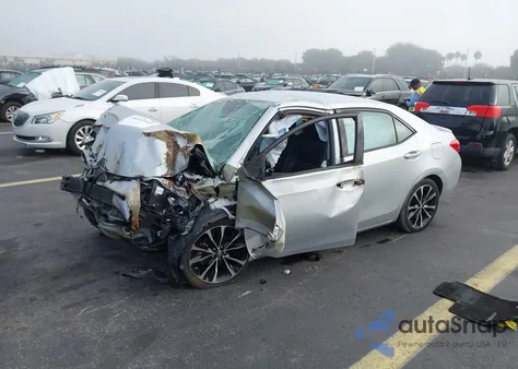 2017 Toyota Corolla Se из США, поврежденный, VIN 2T1BURHE9HC849210